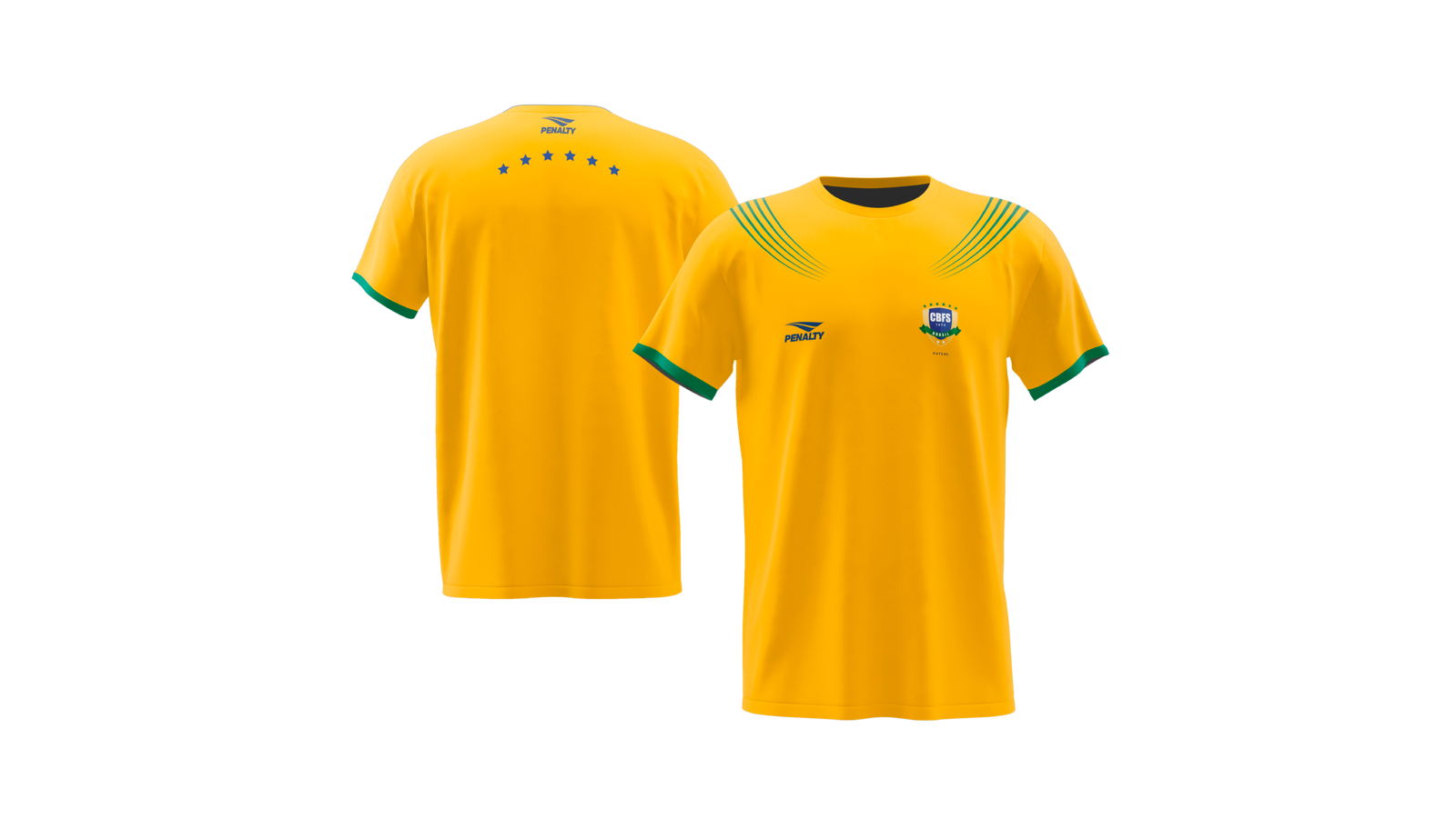 Camiseta Oficial Amarela